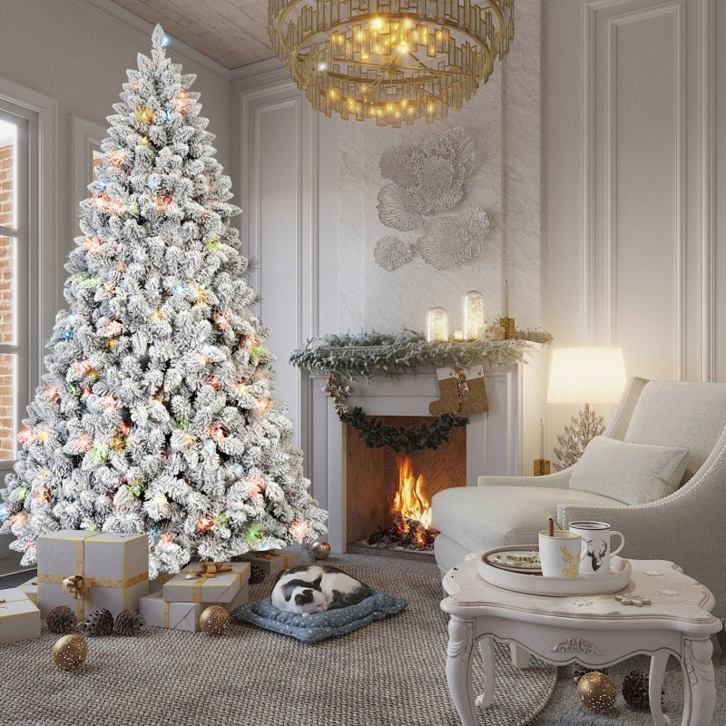 PVC Christmas Tree, Christmas Decorations, With Colored Lights